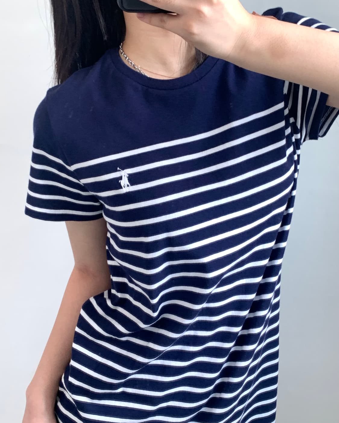 Polo by RalphLauren 폴로 신형라벨 스트라이프 반팔 원피스 상품이미지3