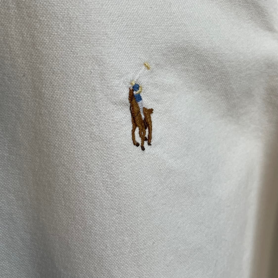 [S] 폴로 랄프로렌 화이트 코튼 셔츠 상품이미지3