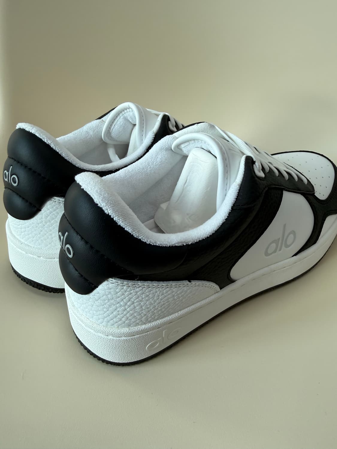 알로 요가 에어포스 스니커즈 검흰 상품이미지5