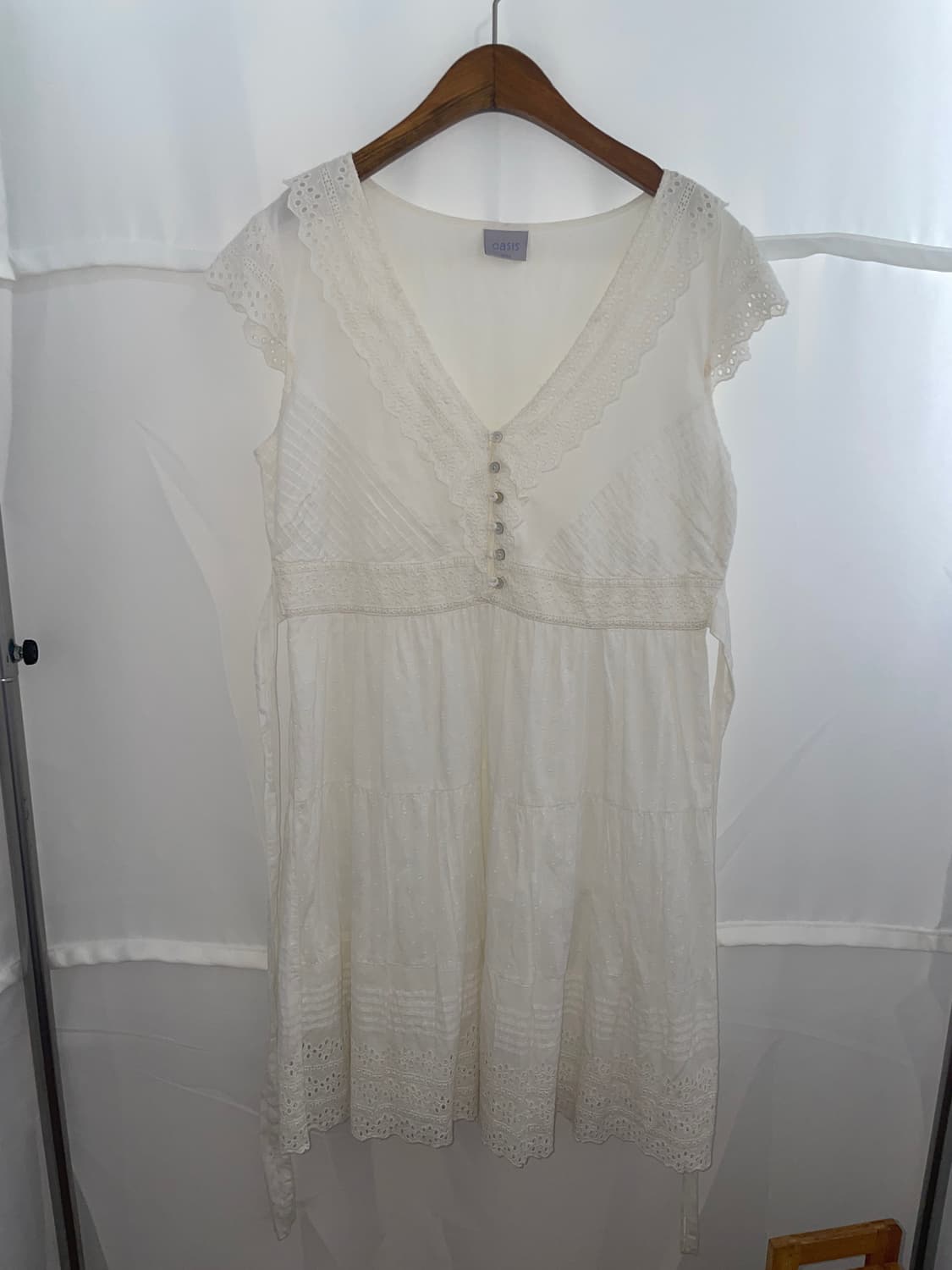 자수 원피스 버튼 일본 빈티지  상품이미지1