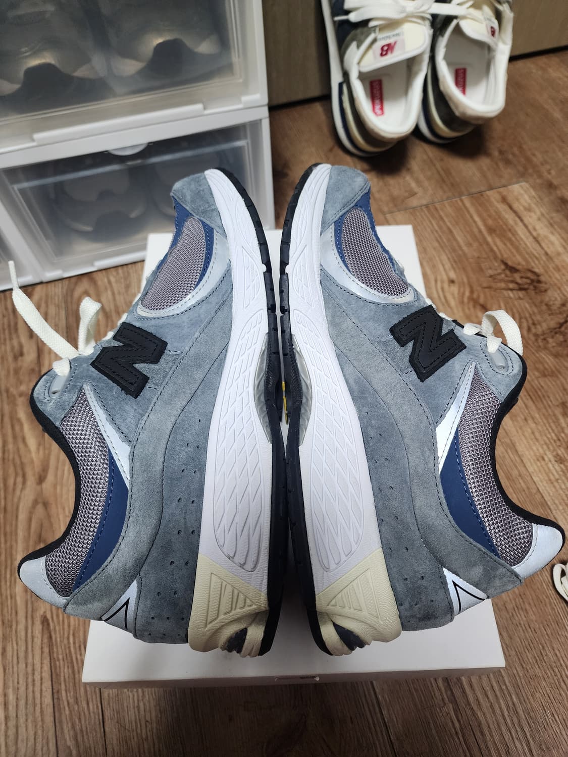 [290] 뉴발란스 x JJJ자운드 2002R 스톰 블루 상품이미지5