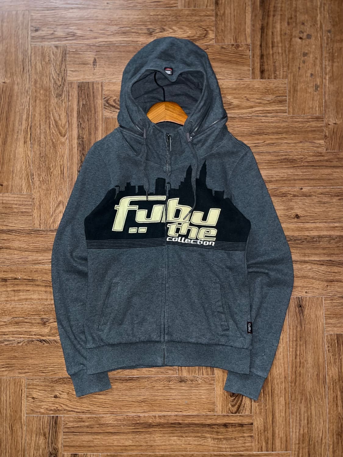 FUBU 로고 후드집업 상품이미지3