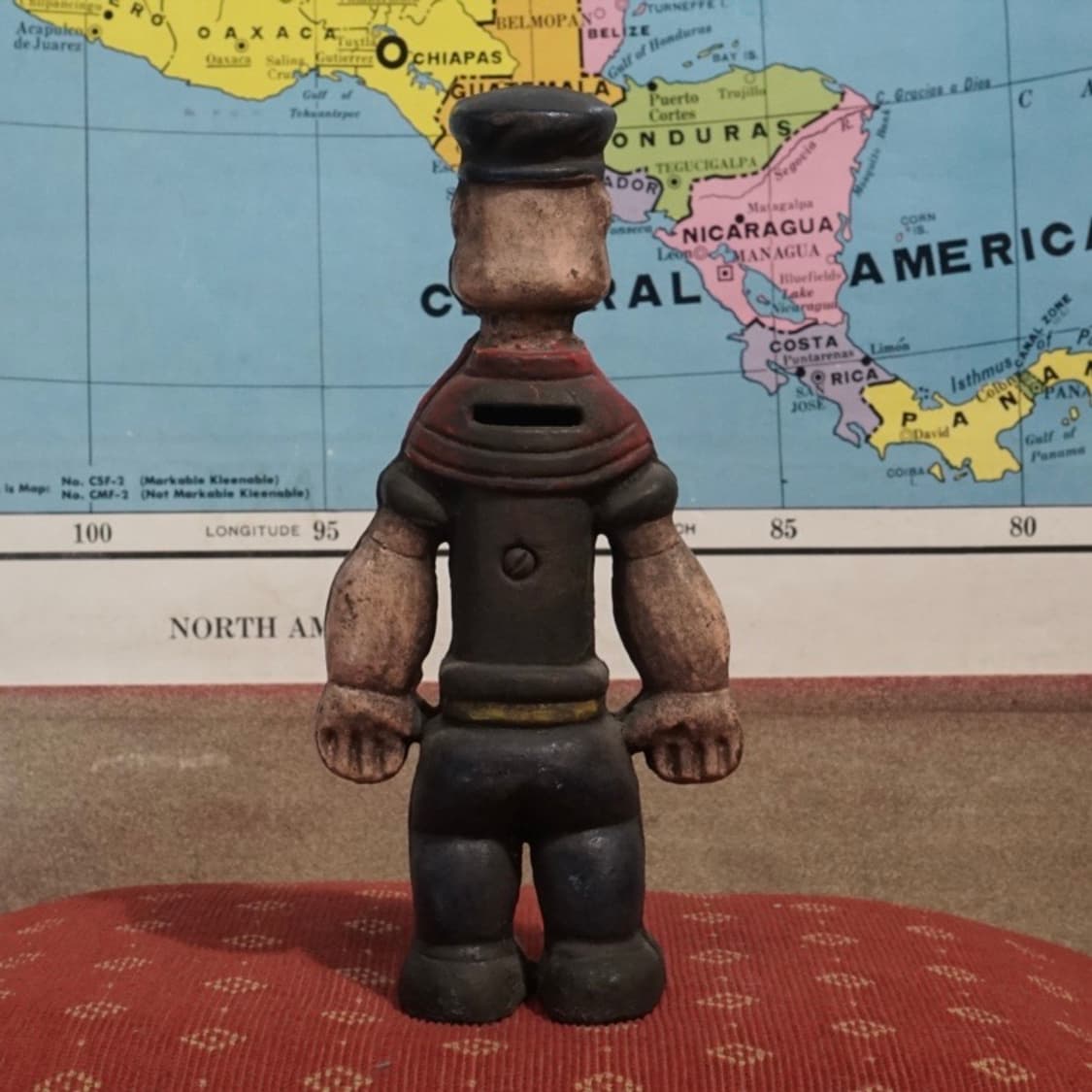 1960년 뽀빠이 주철 코인 뱅크 상품이미지6