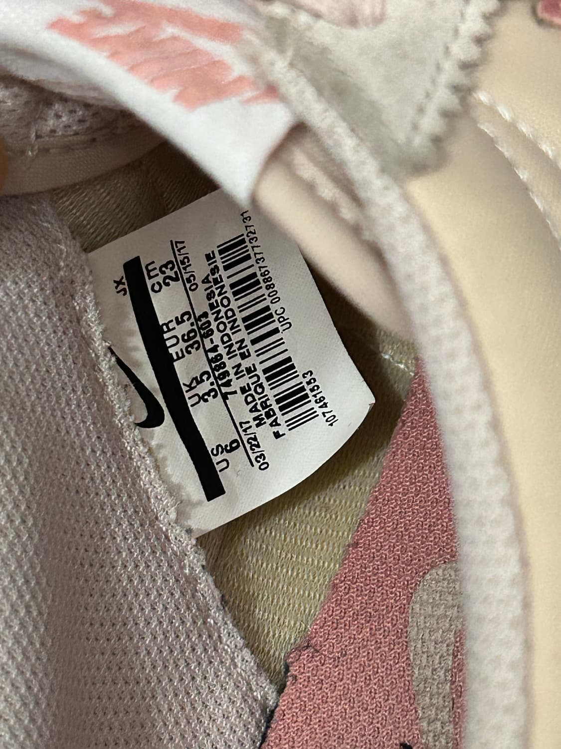 나이키 코르테즈 핑크 상품이미지3