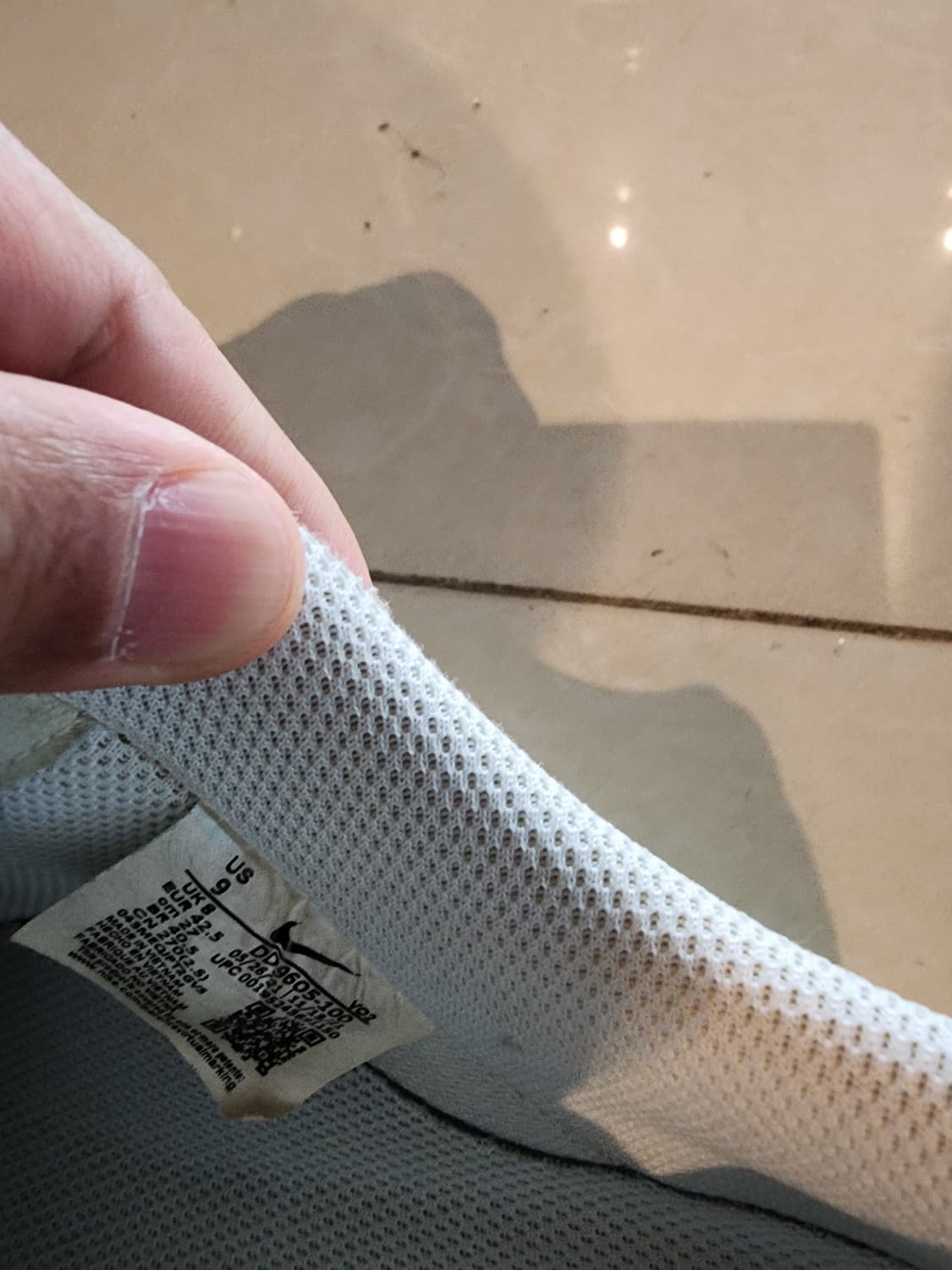 NIKE 나이키 에어포스 1 럭스 서밋 화이트 270mm 팜. 운동화 상품이미지8