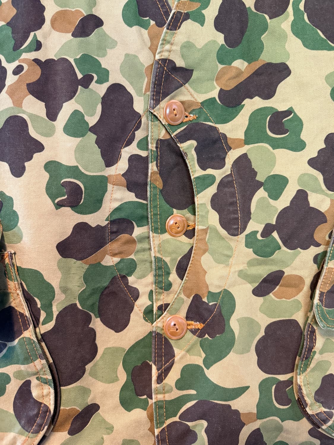 더블알엘 RRL Duck Hunter Camo Vest XL 상품이미지7