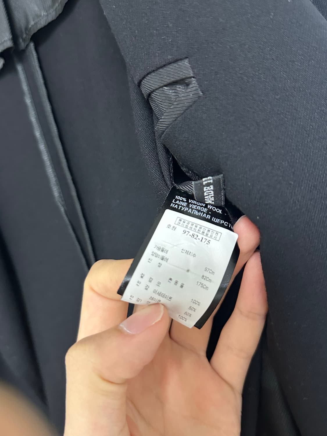 앤드뮐미스터 비대칭 블레이저 상품이미지4