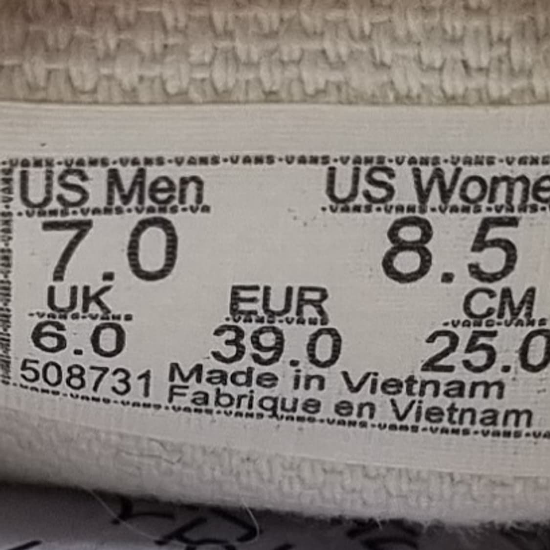 반스 어센틱 카키 스니커즈 250 상품이미지6