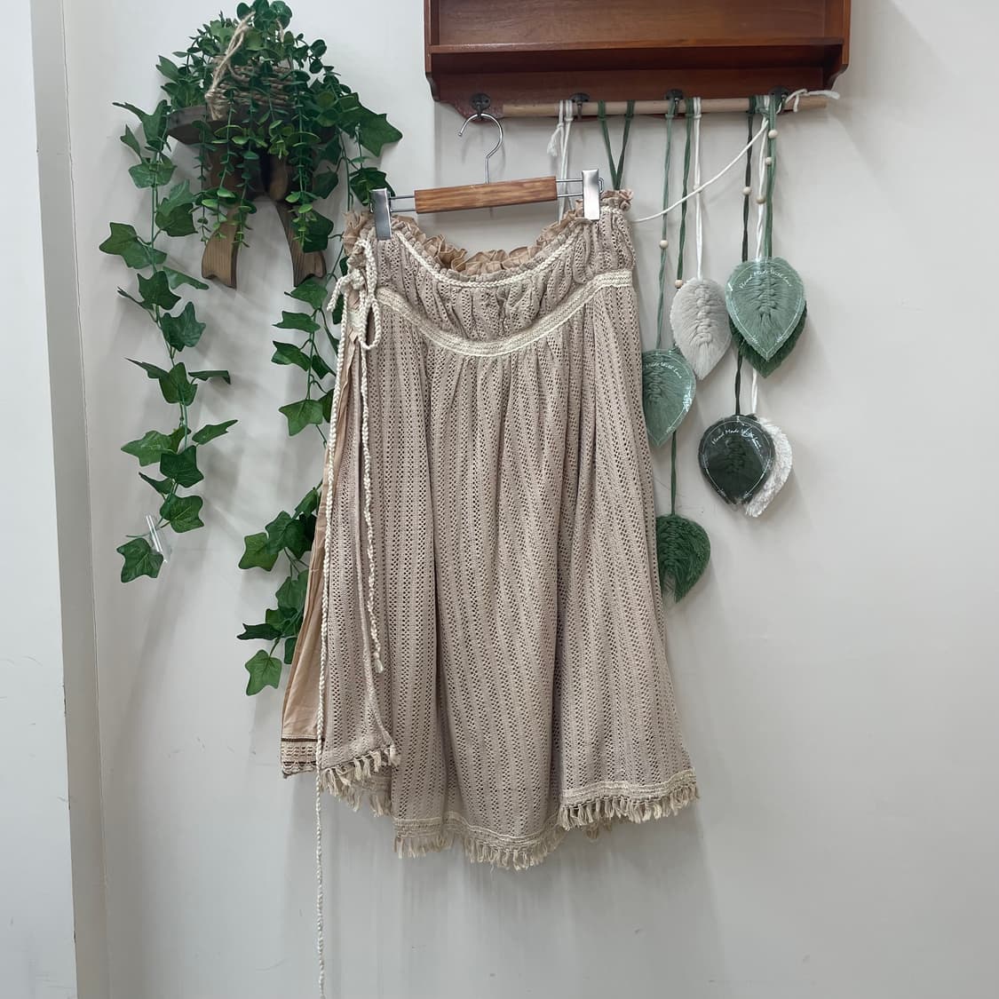 모리 페어리 cream 재팬 브랜드 리버시블 레이스  상품이미지1