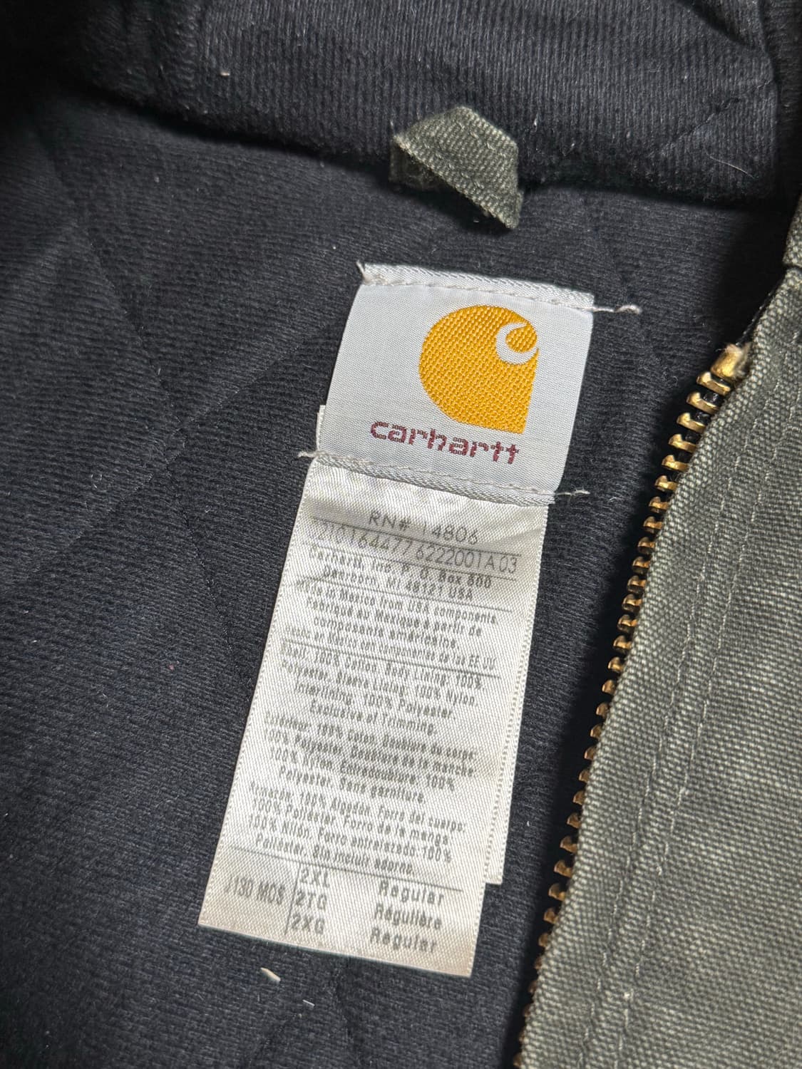 칼하트 j130 2xl 상품이미지2