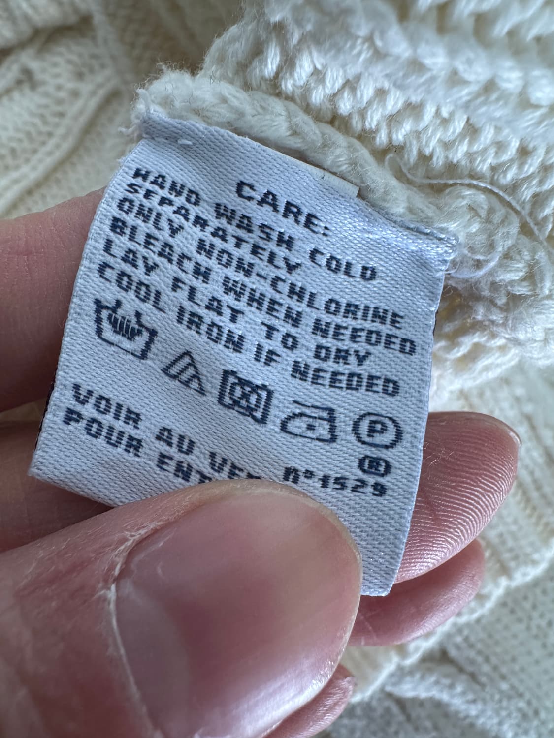 여성 폴로 랄프로렌 스포츠 케이블 브이넥 코튼 니트 상품이미지4