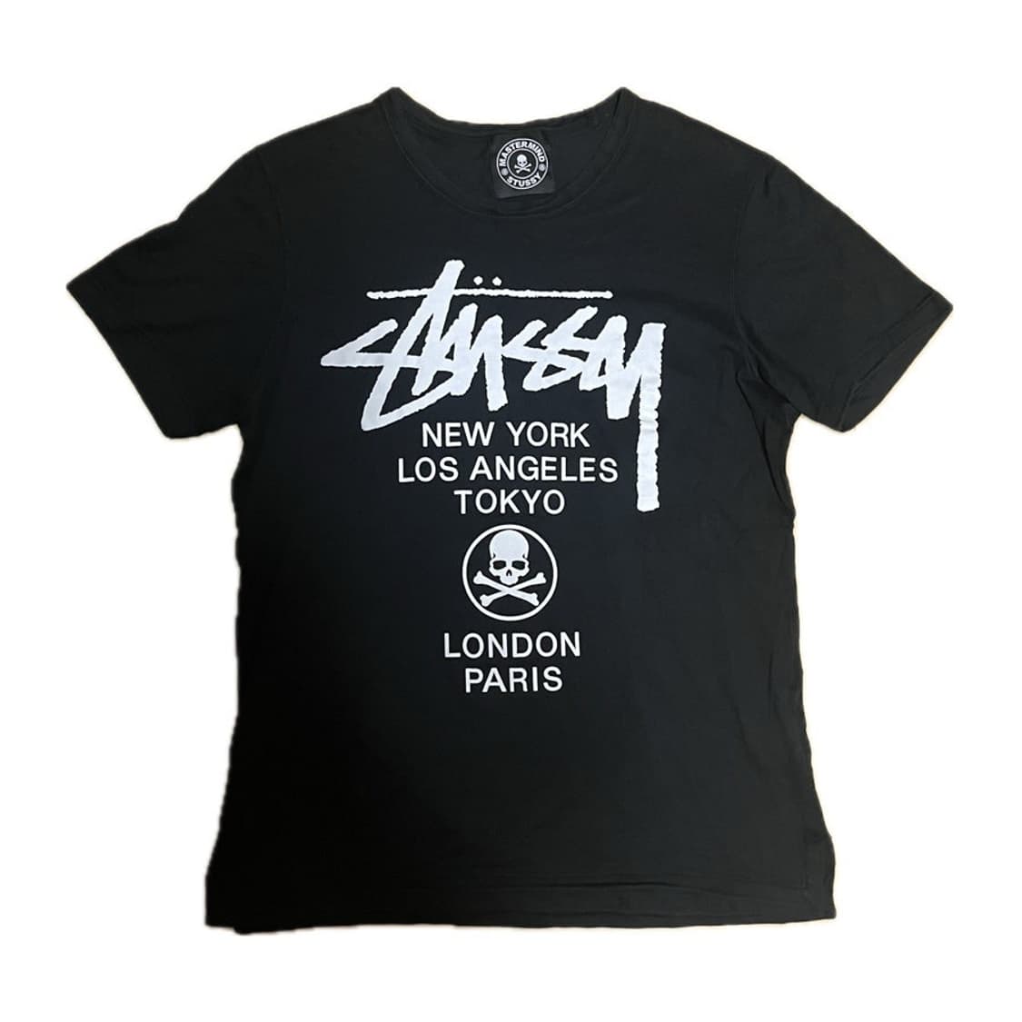 Stussy x Mastermind 스투시 x 마스터마인드 반팔 m사이즈 상품이미지1