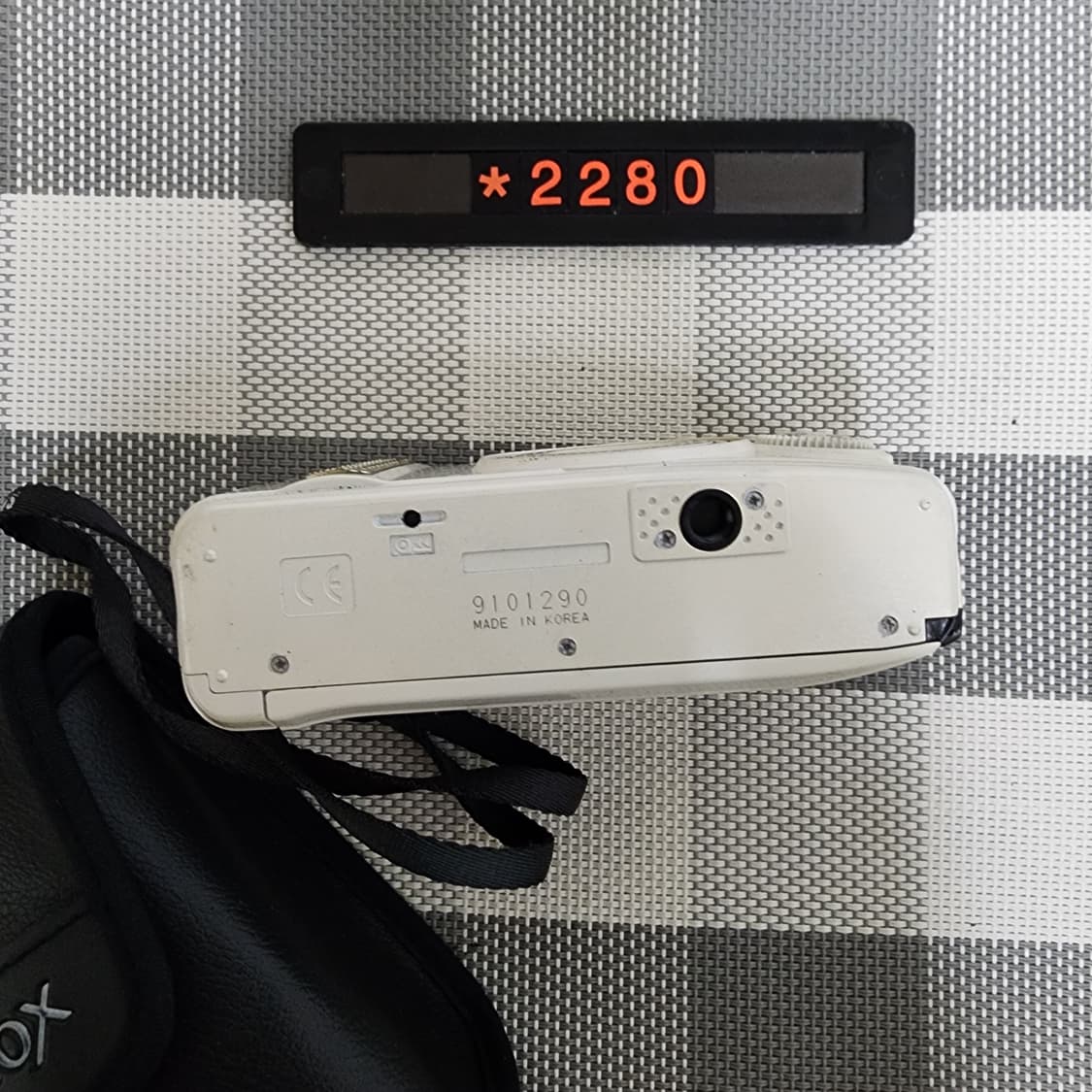 삼성 제나 77R 화이트 필름카메라 파우치포함 상품이미지4