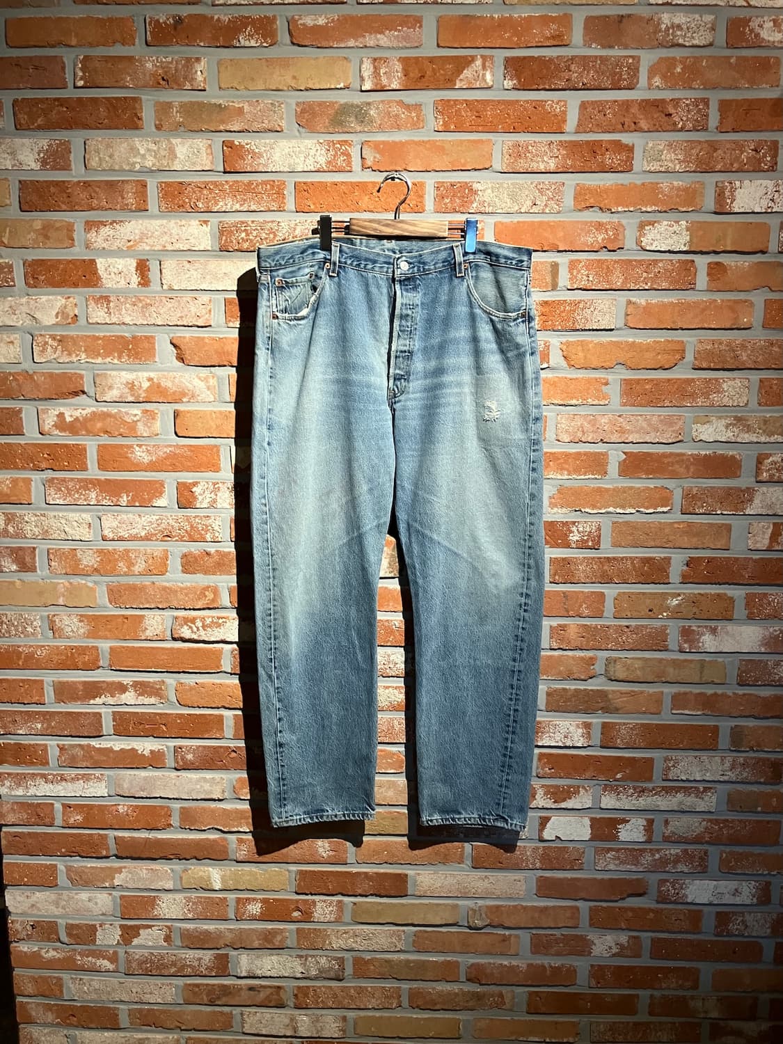 90s USA 빈티지 리바이스 501 데님 팬츠 빅사이즈 상품이미지1