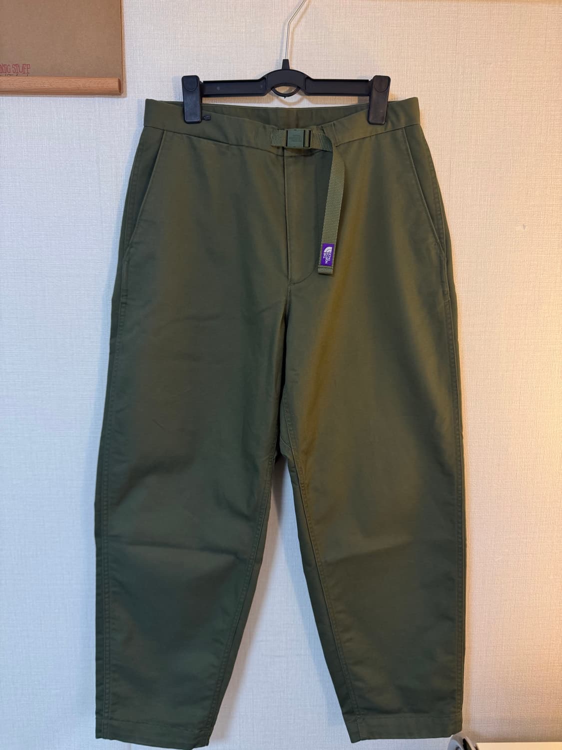 [30]노스페이스 퍼플라벨 테이퍼드 팬츠 카키 상품이미지1