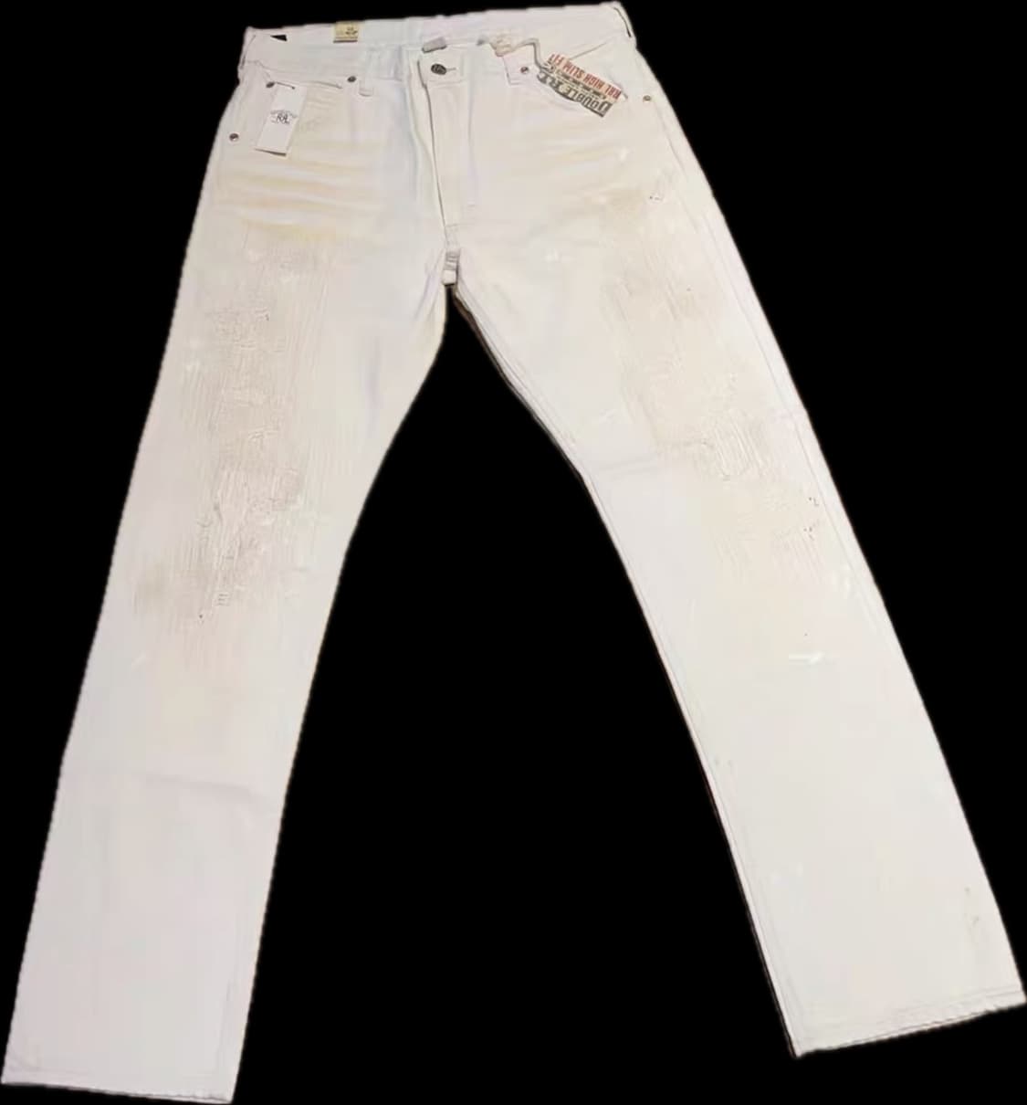 RRL SlimFit Distressed Jeans 32/30 새상품 상품이미지1