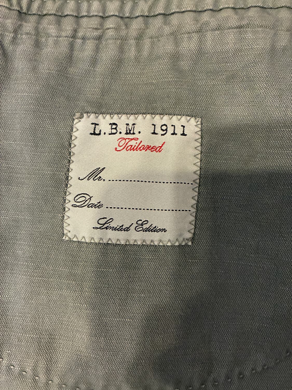 106) 루비암 LBM 1911 자켓 올리브 상품이미지5