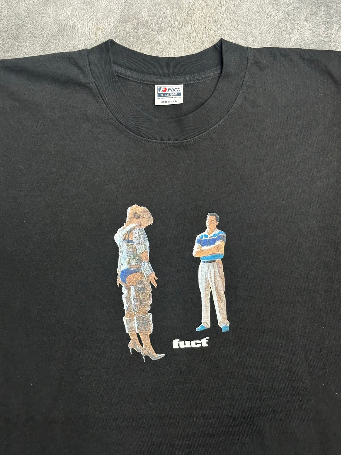 FUCT ‘Wolf of Wall Street' 무비 티셔츠 XL 상품이미지3