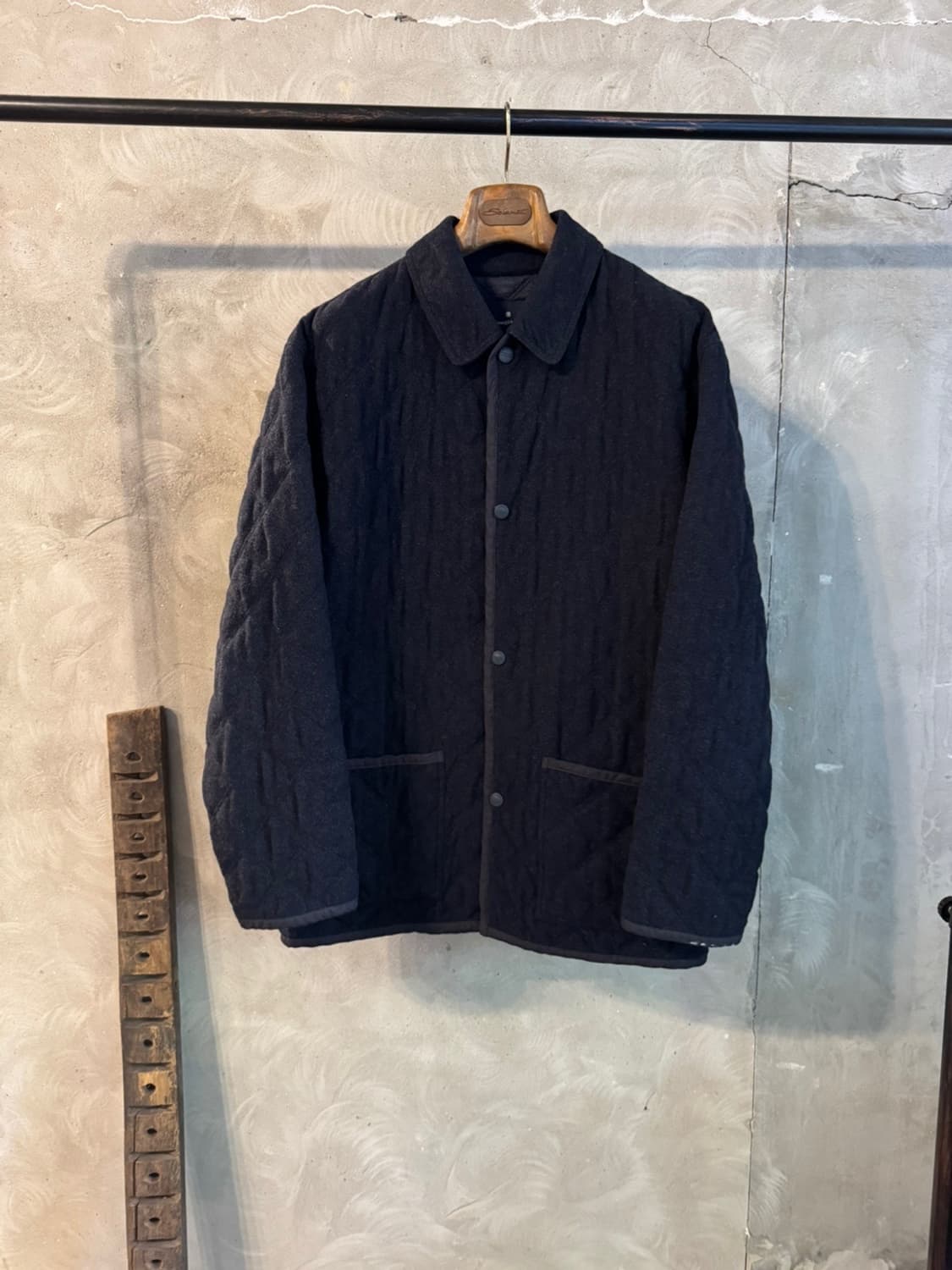 에르메네질도 제냐 퀼팅 트위드 자켓 100 상품이미지1