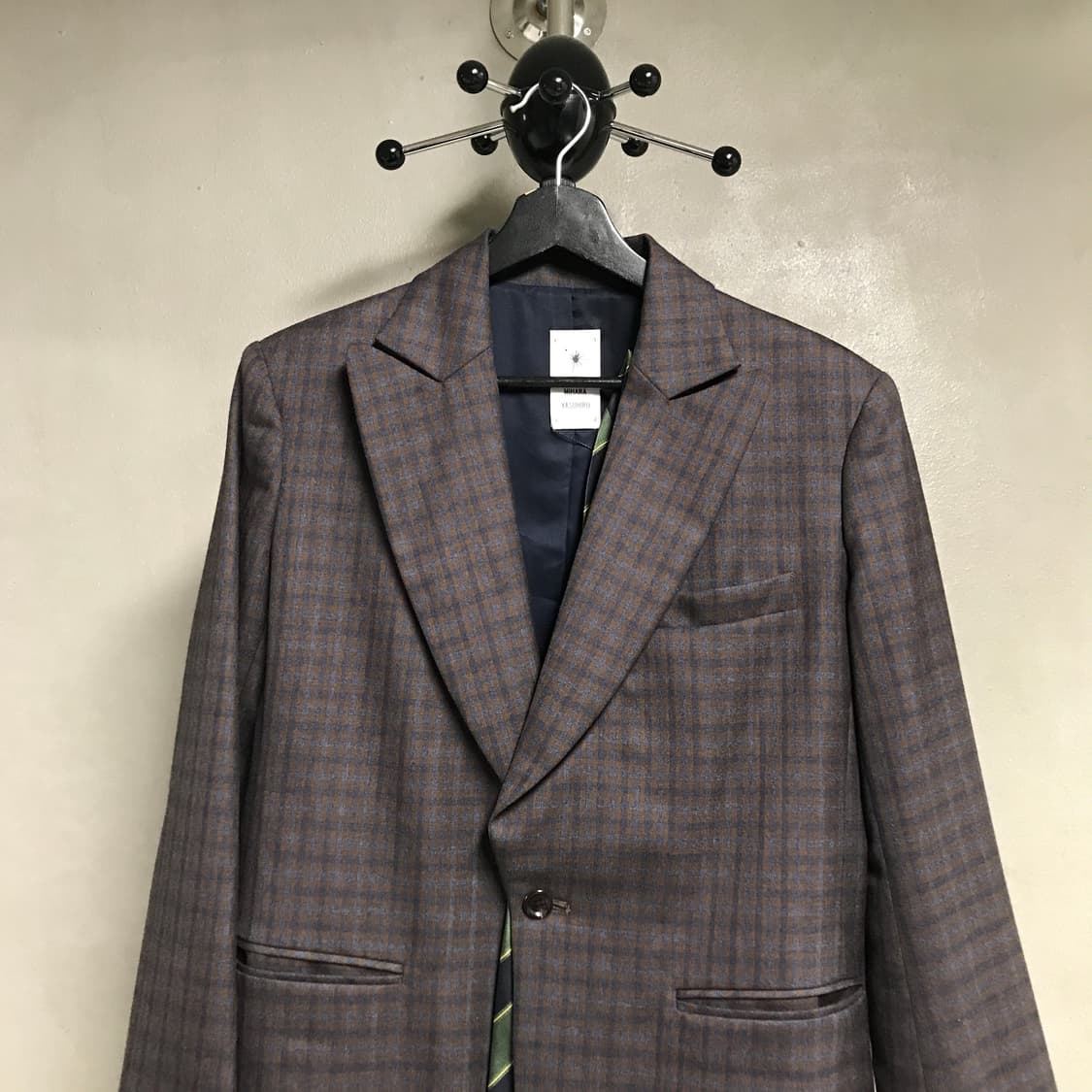 미하라야스히로 체크 블레이저 88 상품이미지2