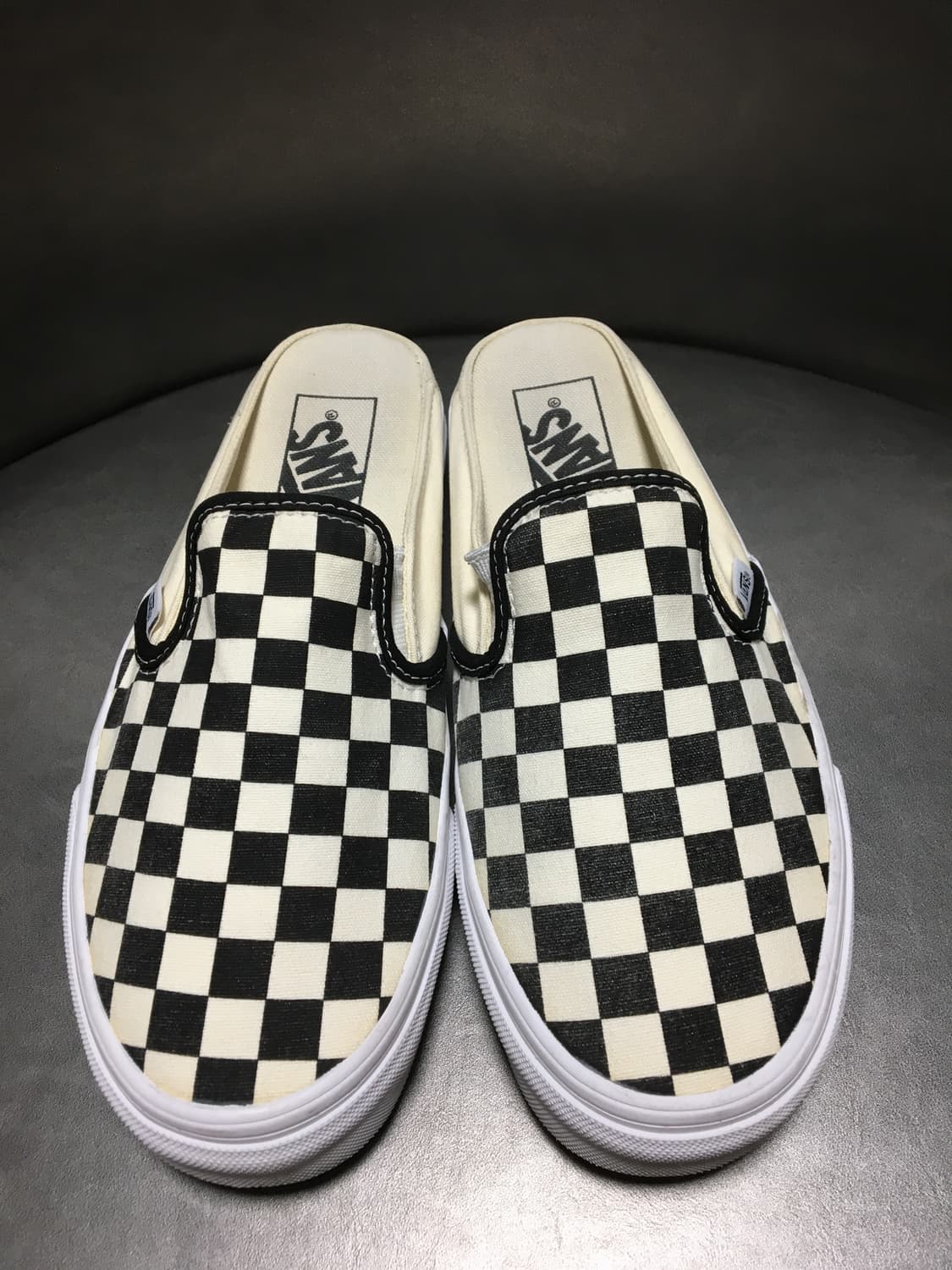 [235mm] 반스 슬립온 뮬 체커보드 Vans 상품이미지5