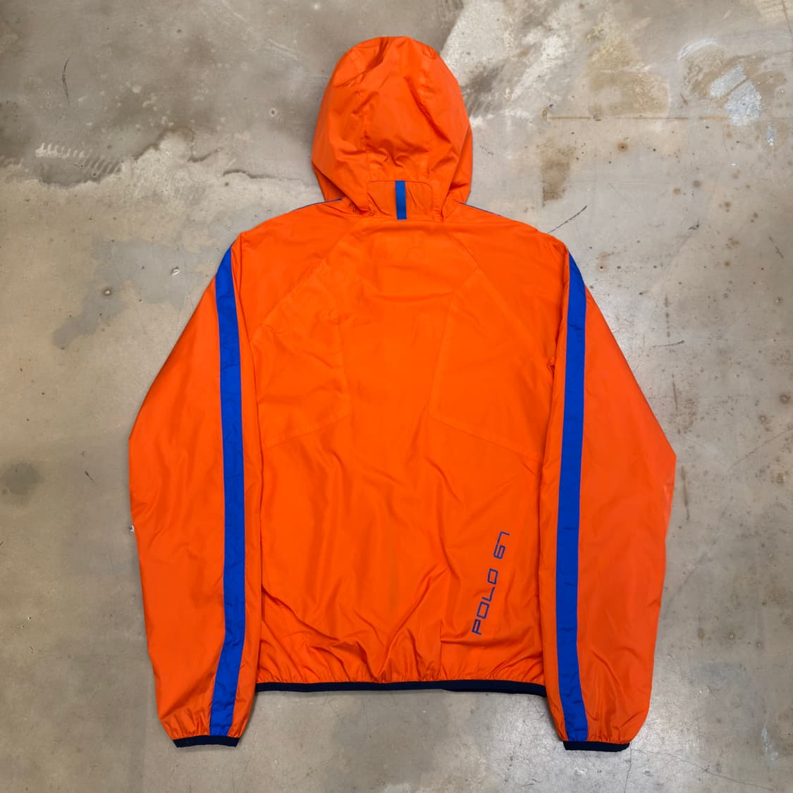XS 폴로랄프로렌 빅포니 오렌지 후드 바람막이 상품이미지3