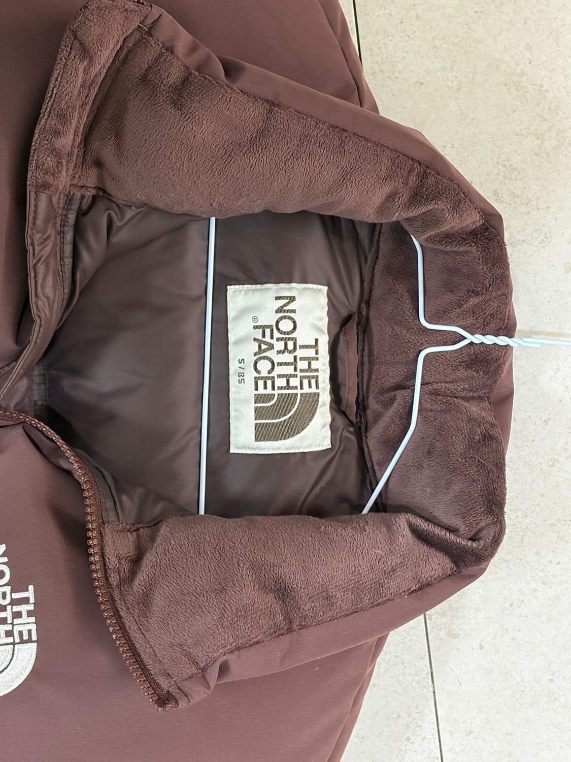 (S) 노스페이스 화이트라벨 노벨티 눕시 다운 코코아 브라운 상품이미지4