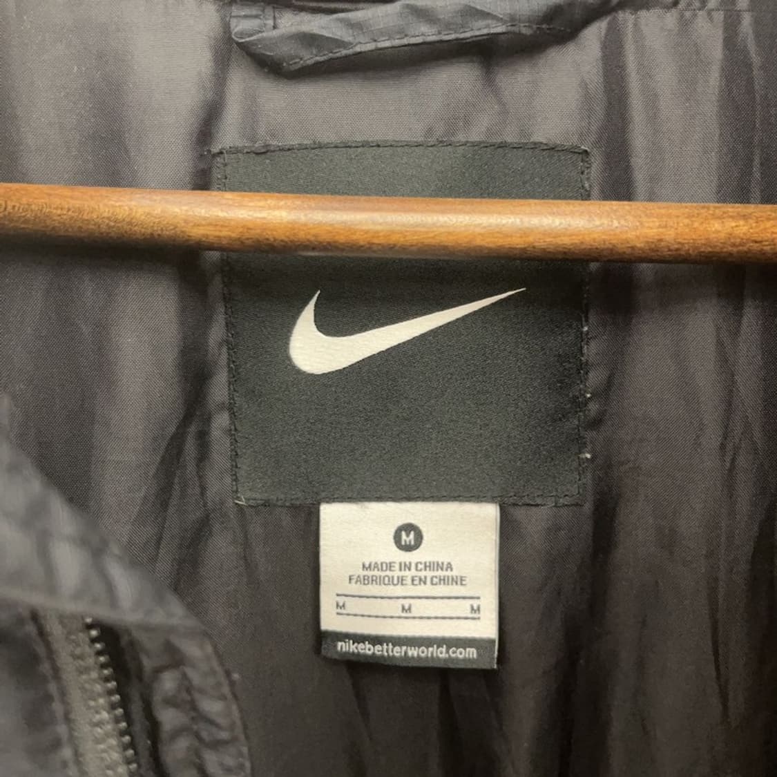 나이키 빈티지 스포티 캐주얼 후드 롱패딩 M C08038 상품이미지5