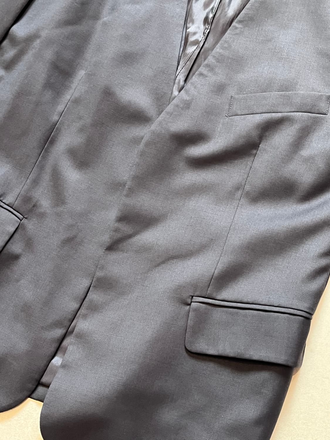 로우클래식 논카라 그레이 자켓 상품이미지4