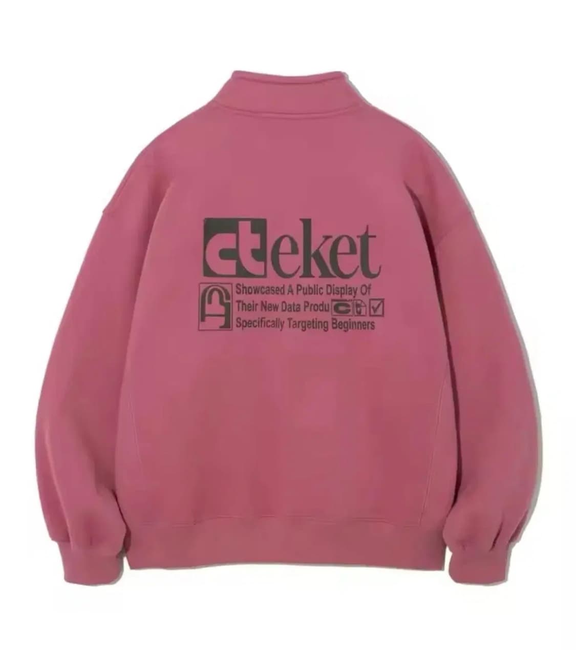 테켓 하프집업 맨투맨 Plan Half Zip-Up Sweatshirt 상품이미지3