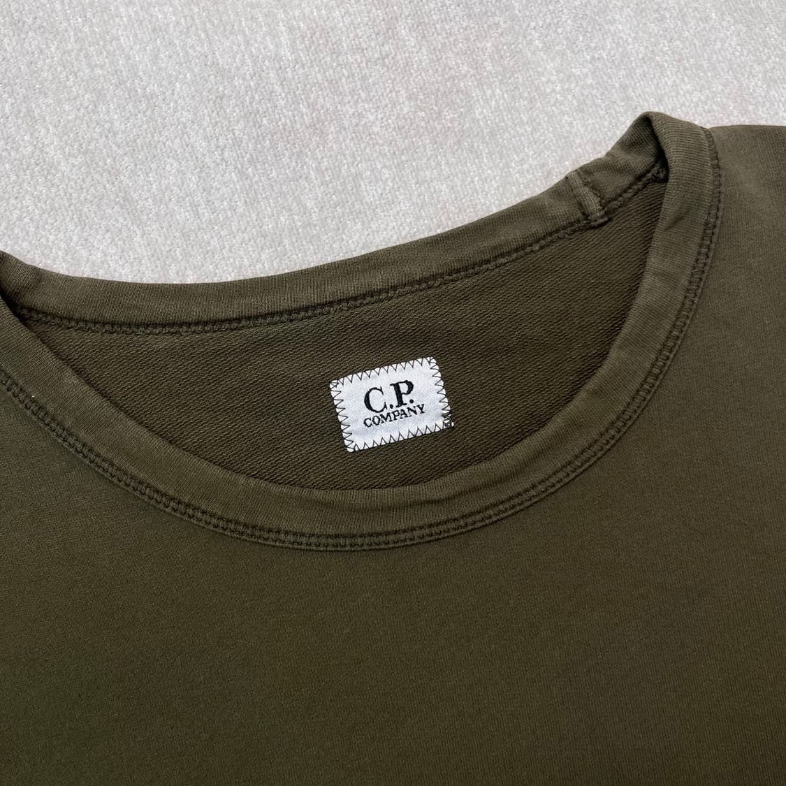 100 CP컴퍼니 고글와펜 카키 롱슬리브 티셔츠 상품이미지2