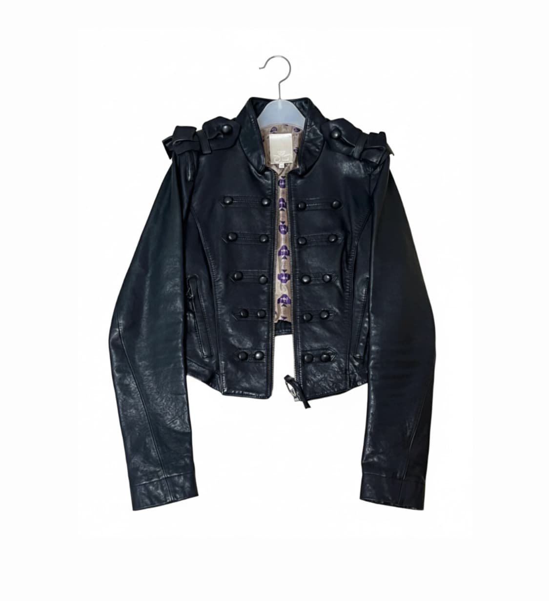 오즈세컨 나폴레옹 램스킨 레더 자켓 상품이미지1