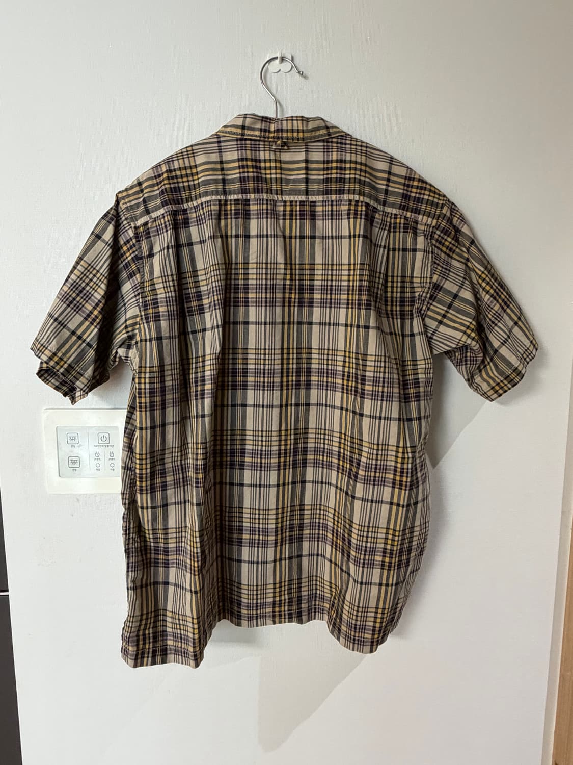 노스페이스 퍼플라벨 마드라스 필드 체크 반팔셔츠  상품이미지3