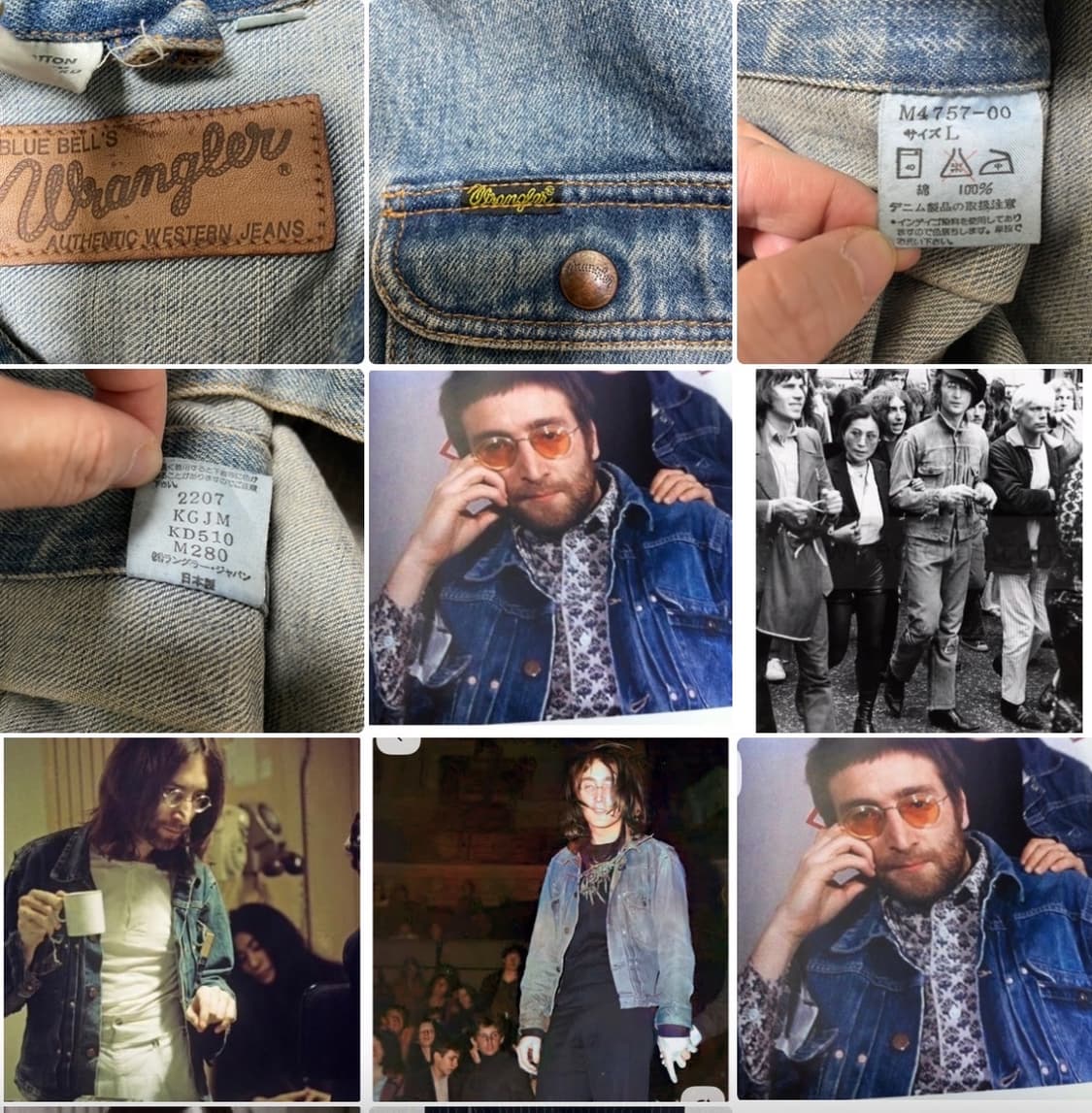 Wrangler 11MJ 90s 일본 복각 ( 50s 존레논 랭글러 ) 상품이미지1
