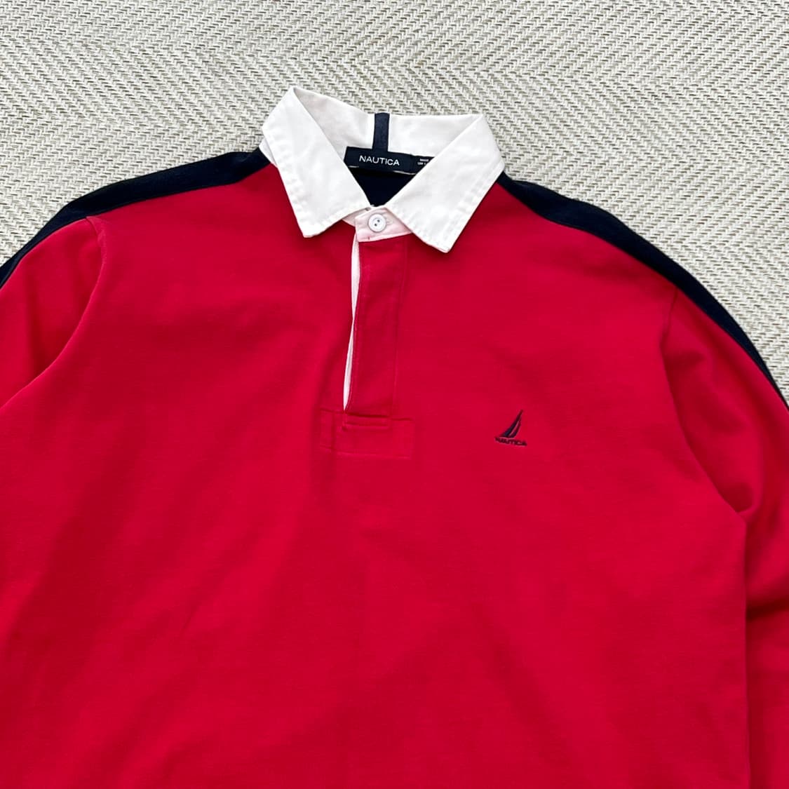 노티카 배색 럭비티 r2951 상품이미지3