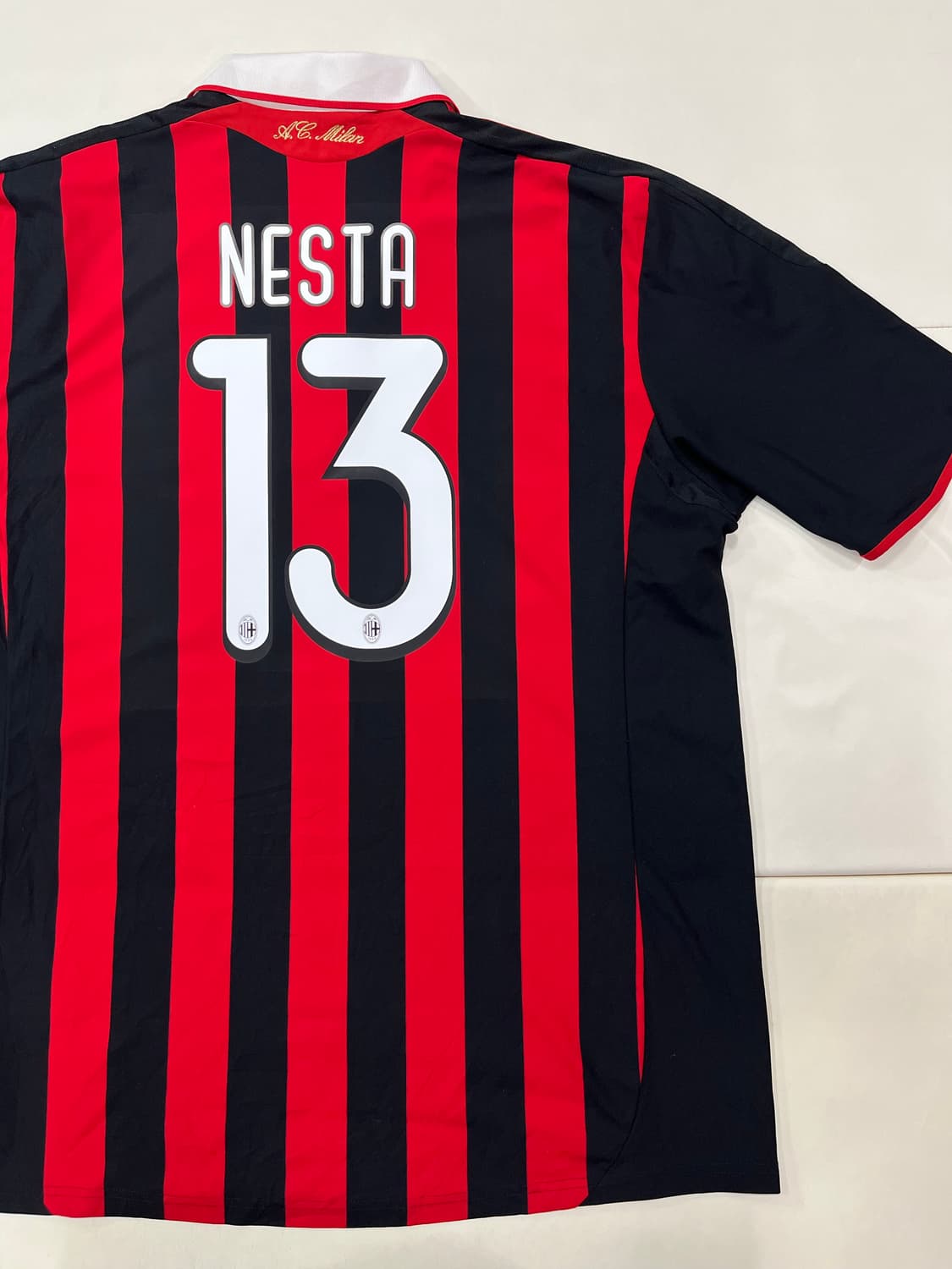 아디다스 09-10 AC 밀란 홈 알레산드로 네스타 상품이미지8