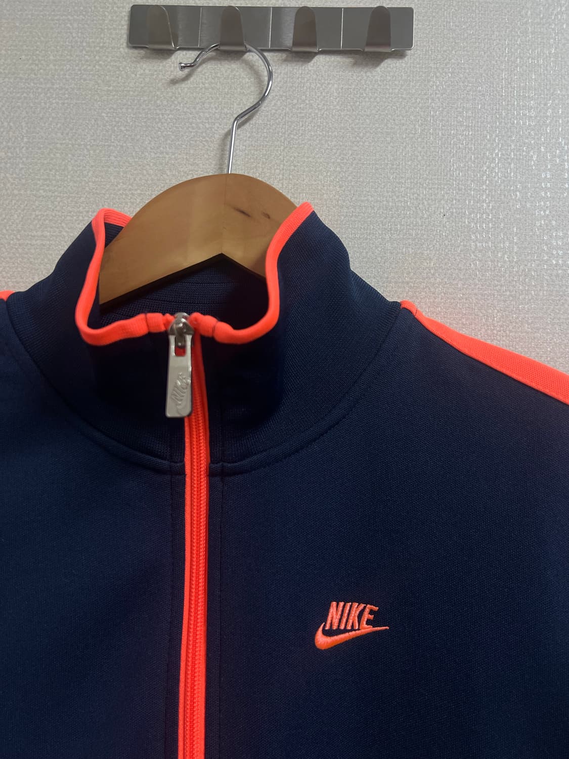 나이키 트레이닝복 세트 네이비/오렌지 상품이미지4