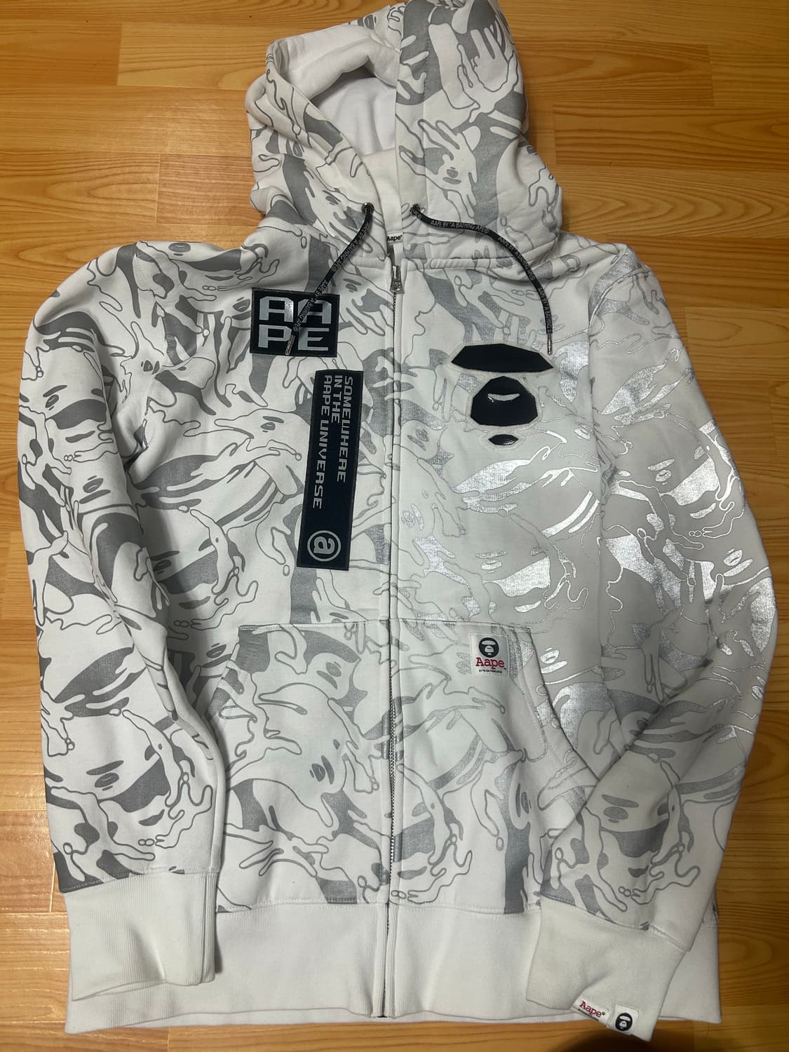 에이프 aape 후드집업 상품이미지1