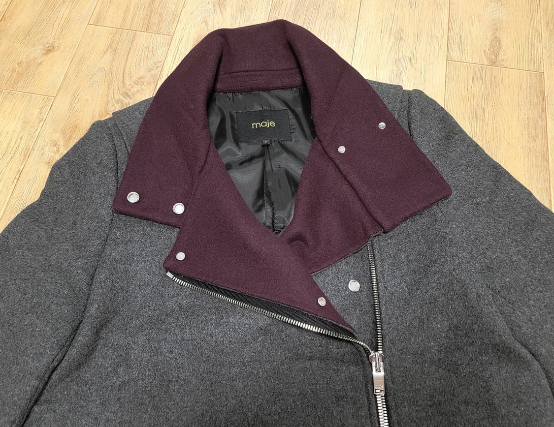 마쥬(Maje) 스탠카라 울코트 55-66 상품이미지3