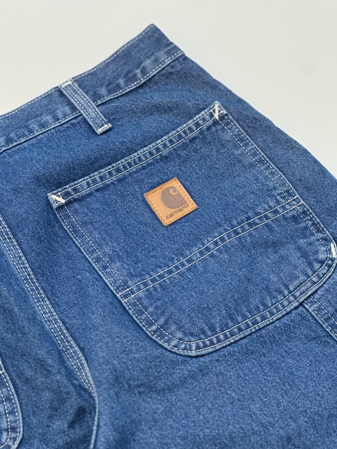 Carhartt 칼하트 카펜터 데님 워크 하프 팬츠 상품이미지7