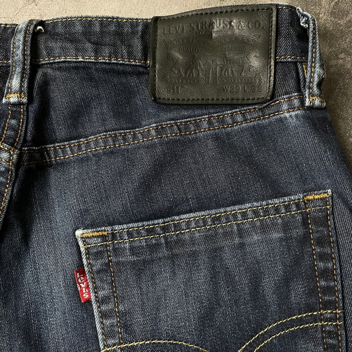 LEVI'S 리바이스511 슬림 스트레이트핏 코튼 데님 팬츠 A00623 상품이미지8