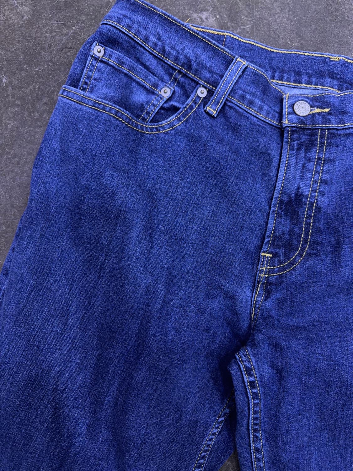 리바이스 511 슬림핏 딥블루 워싱 스판덱스 블렌드 데님팬츠 34 상품이미지4