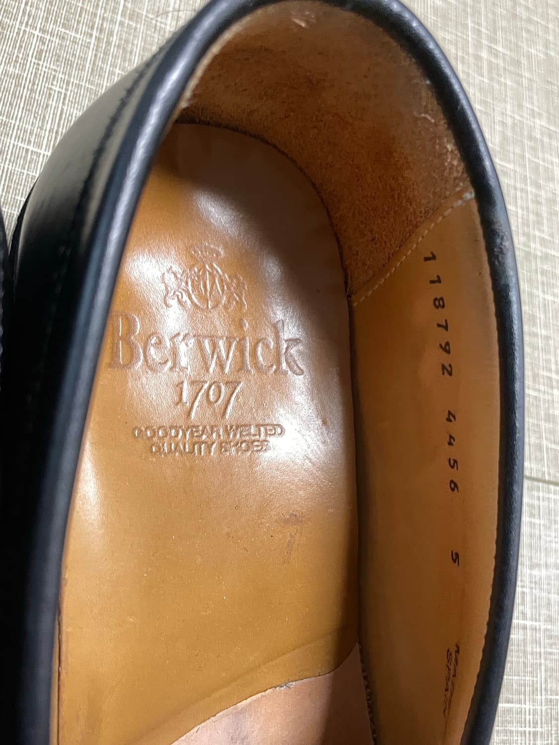 버윅 4456 uk5 블랙 페니로퍼 상품이미지2