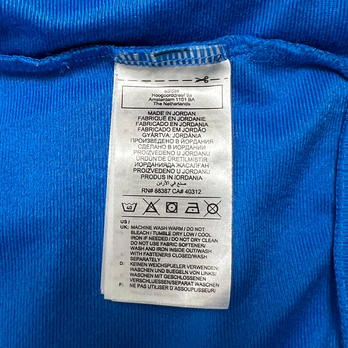 아디다스 남성 에센셜 워밍업 트랙자켓 블루 110+ 상품이미지7