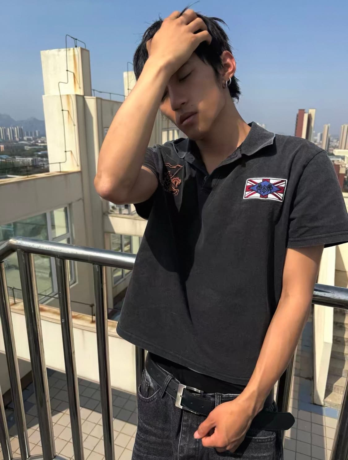Vintage Western Region Polo 상품이미지1