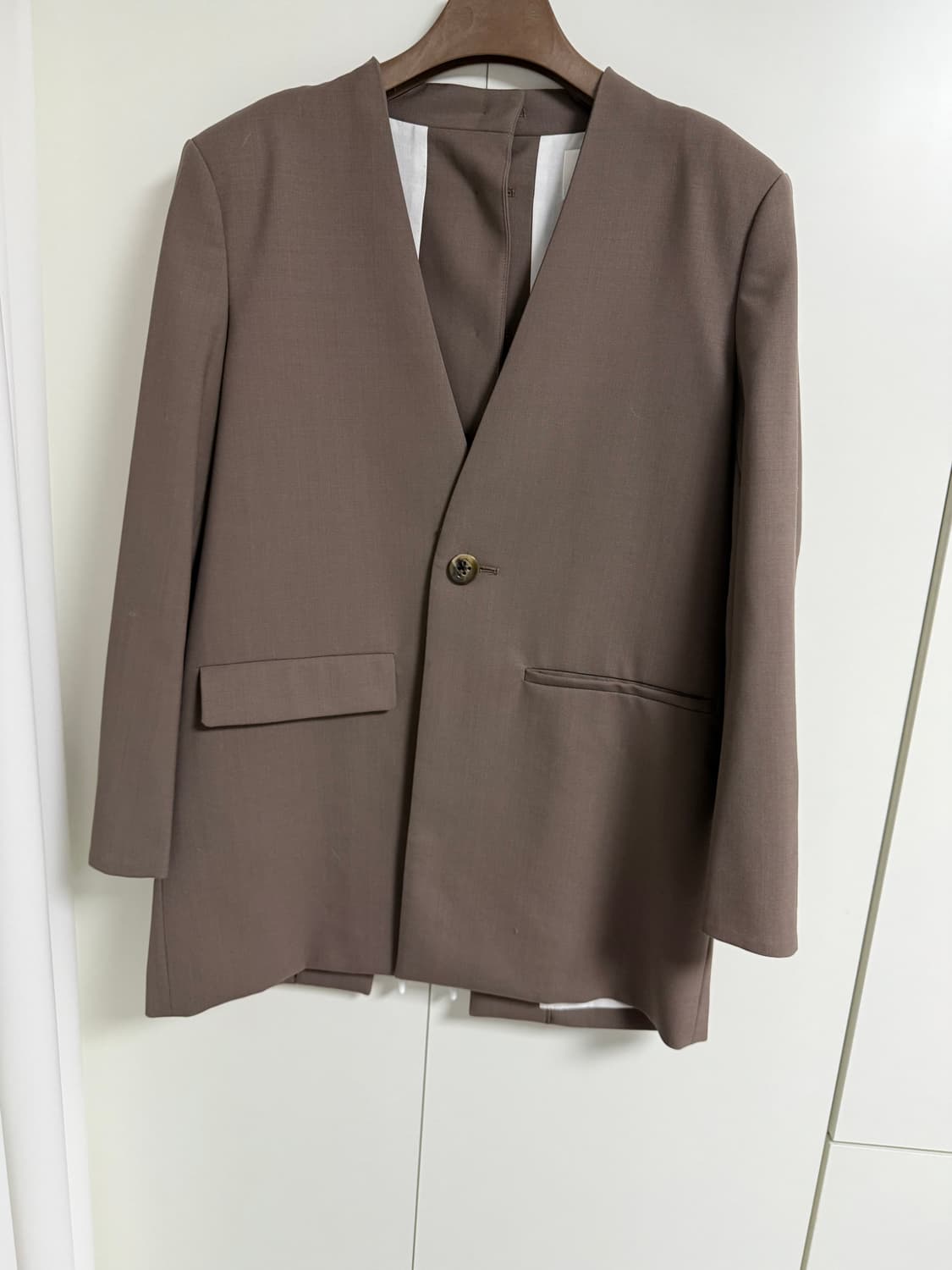 ENFOLD 엔폴드 칼라리스 자켓 상품이미지1