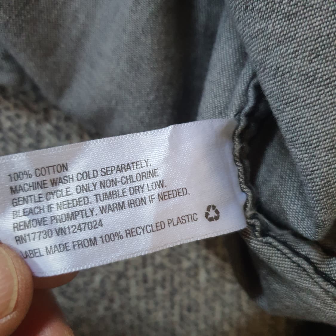 Mossimo Supply Co 데님 셔츠 no.47 상품이미지5