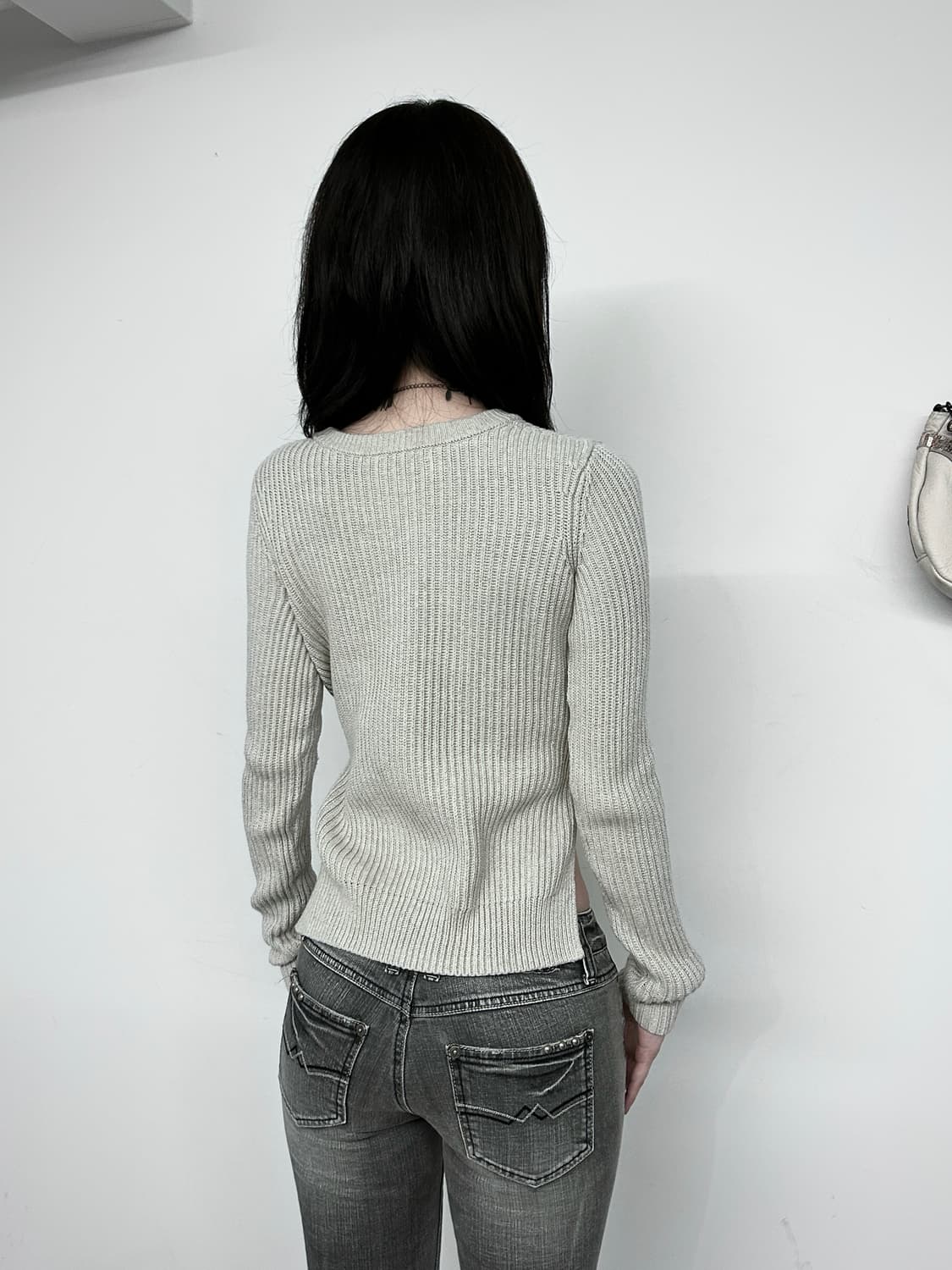 All Saints Belted Ribbed Knit Sweaters 상품이미지3
