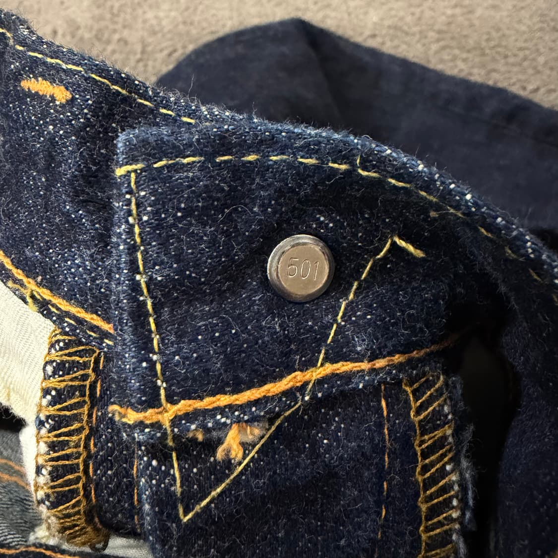 [정품/32X32] 리바이스 501XX 셀비지 USA 데님 팬츠 상품이미지8