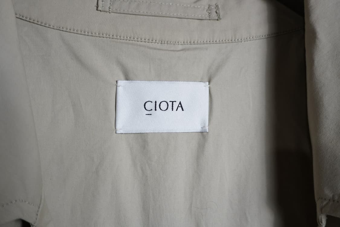 시오타 수빈코튼 타입라이터 타이로켄 코트 상품이미지7